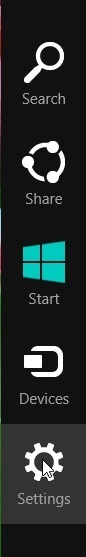 Ustawienia systemu Windows 8