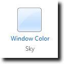 Wybierz Ustawienia koloru okna
