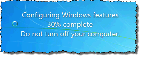 Konfigurowanie komunikatu funkcji systemu Windows