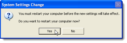 Ponowne uruchamianie komputera