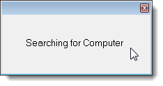Searching for Computer dialog box