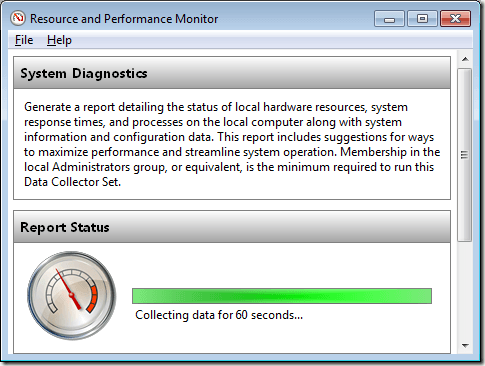 Resource and Performance Monitor