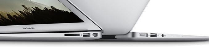 porty MacBooka Air 13in