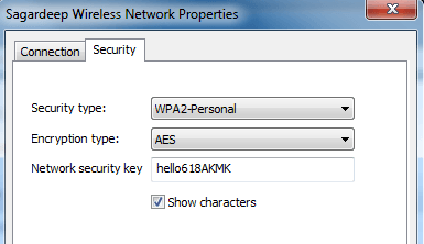 windows 7 wifi key