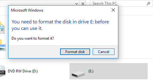 format disk windows
