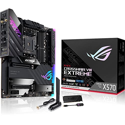 ASUS ROG Crosshair VIII Extreme AMD AM4 X570/X570S EATX Gaming Płyta główna