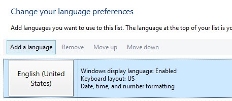 windows 10 add a language