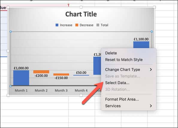 Jak utworzyć wykres kaskadowy w obrazie programu Microsoft Excel 4