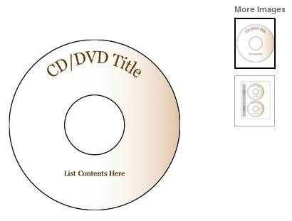 cd dvd label