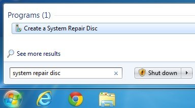 system repair disc