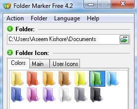 folder marker colors