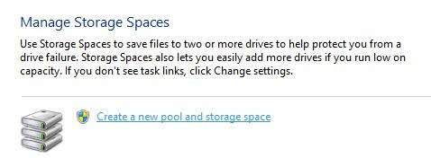 create storage pool