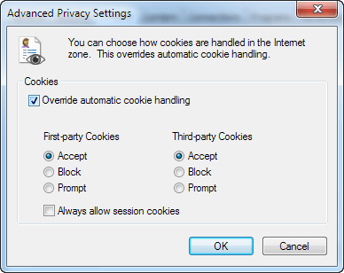 advanced privacy settings