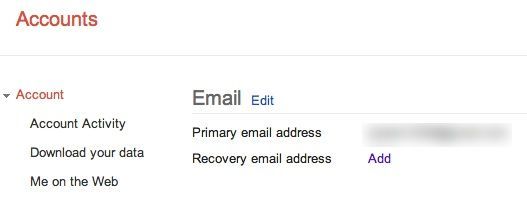 Odzyskiwanie adres e-mail
