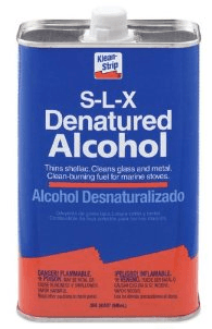 zdenaturowany alkohol