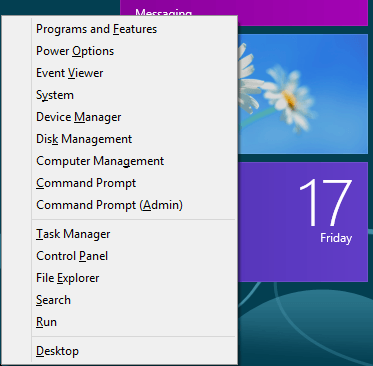 skróty Windows 8