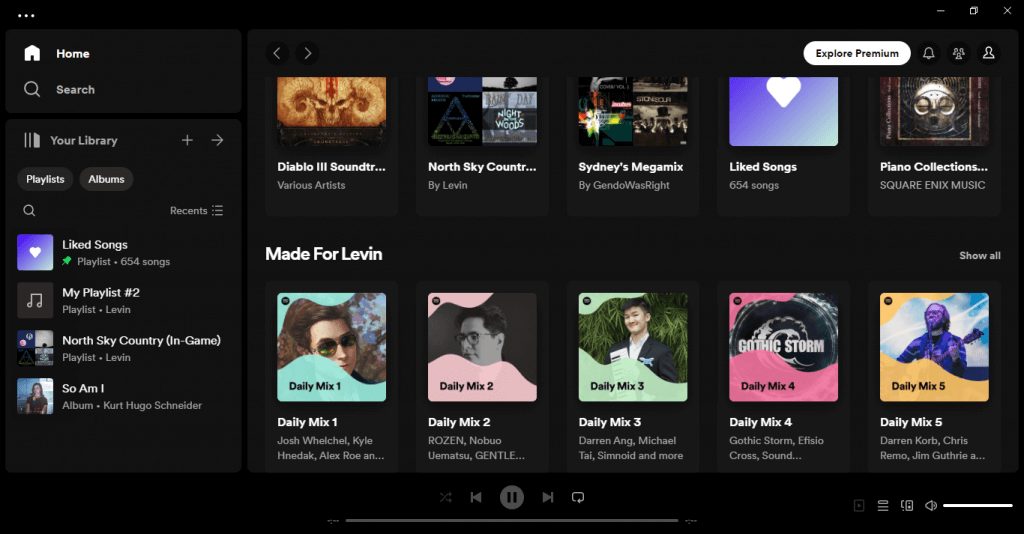 Jak przetasować listę odtwarzania Spotify na obrazie pulpitu